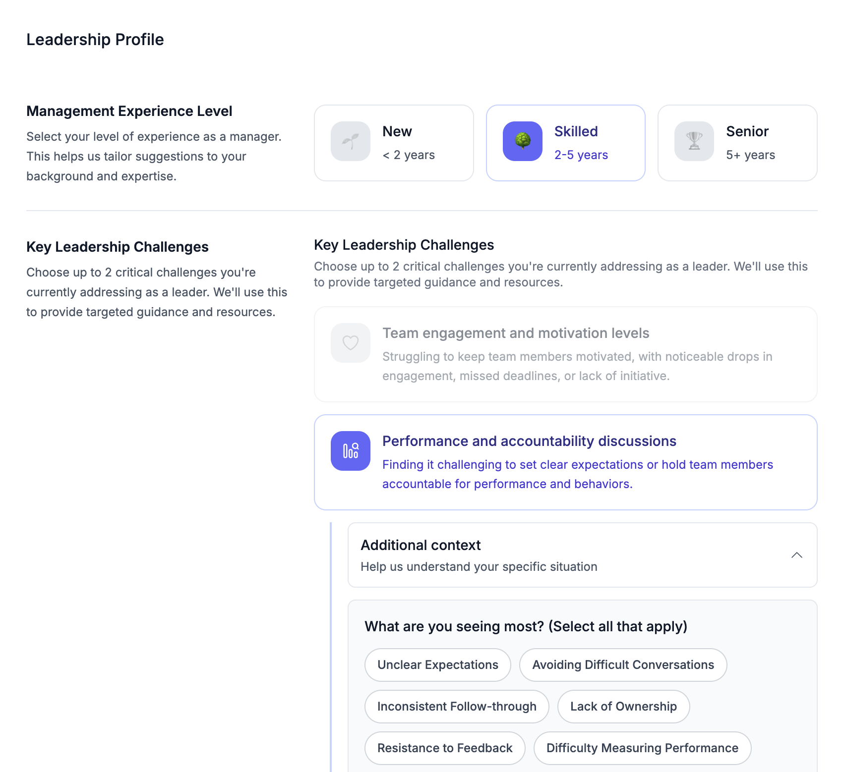 Leadership Profile